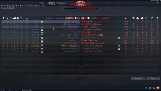 [War Thunder] Chinese Mig-17 (Shenyang F-5) | Full Match смотреть онлайн