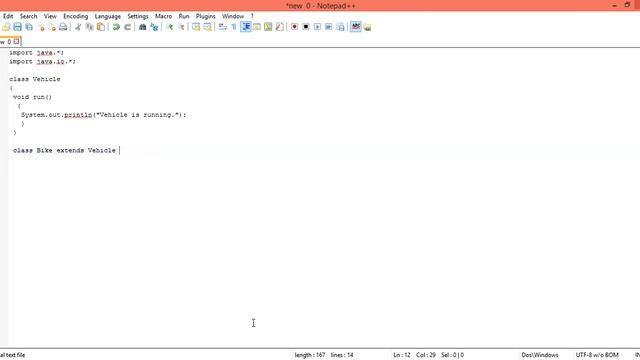 method override in JAVA смотреть онлайн