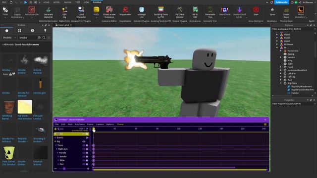туториал по moon animator в роблокс студио на хорошую анимку стрельбы смотреть онлайн