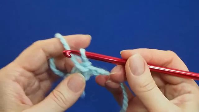 Как вязать соединительный столбик. Уроки вязания крючком Урок 7 How to knit the connecting column смотреть онлайн