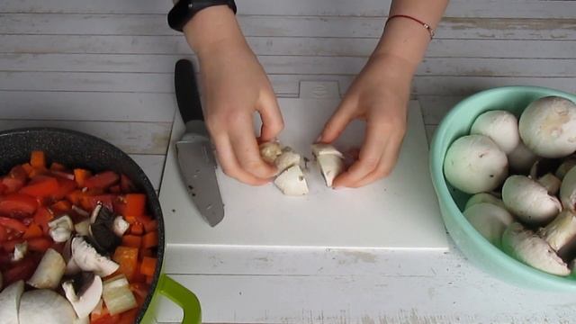 Баклажани з грибами на зиму. смотреть онлайн