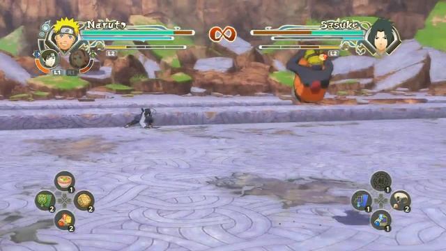 Naruto Shippuden Ultimate Ninja Storm Generations - Walkthrough Part 12 Fuuton Rasen-Shuriken