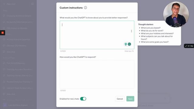 ChatGPT Custom Instructions ? - Mega New Feature смотреть онлайн