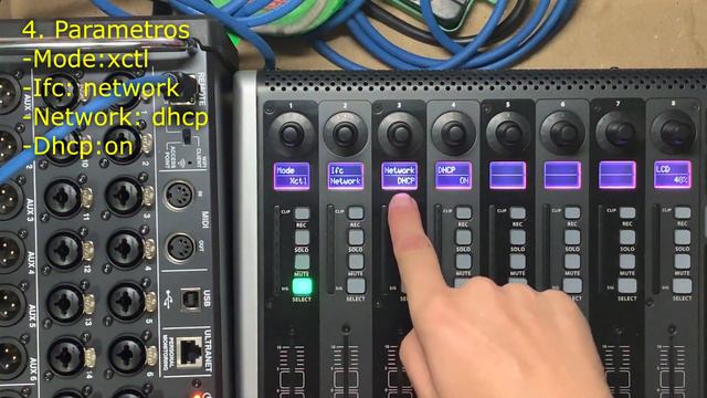 03# Tutorial De Como Conectar X-touch Behringer Ethernet A Mr18 O X Air Xr18 Español Castellano