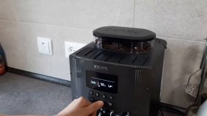 Приготовление эспрессо на кофемашине Krups