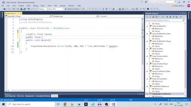 Setting the value of a Property in Unity Editor Inspector | Public Variables C # Serialize Field смотреть онлайн