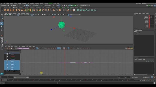 Como usar el Graph Editor de Maya смотреть онлайн