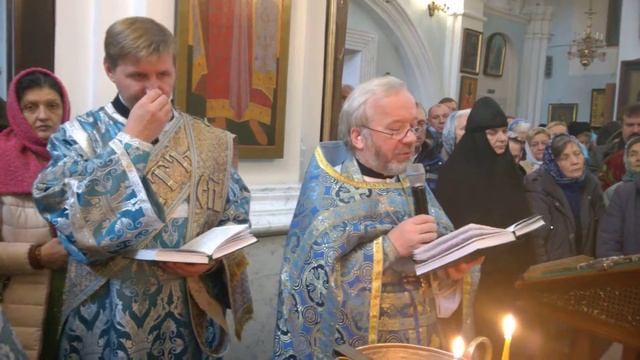 Водосвятный молебен в праздник казанской иконы Божией матери. смотреть онлайн