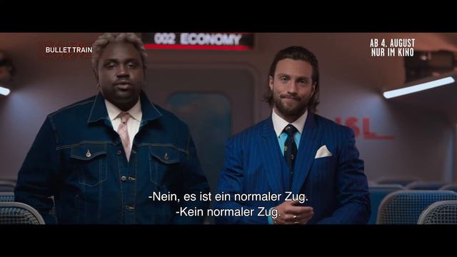 AARON TAYLOR-JOHNSON & BRYAN TYREE HENRY INVITE US TO HAVE A RIDE ON THE BULLET TRAIN смотреть онлайн