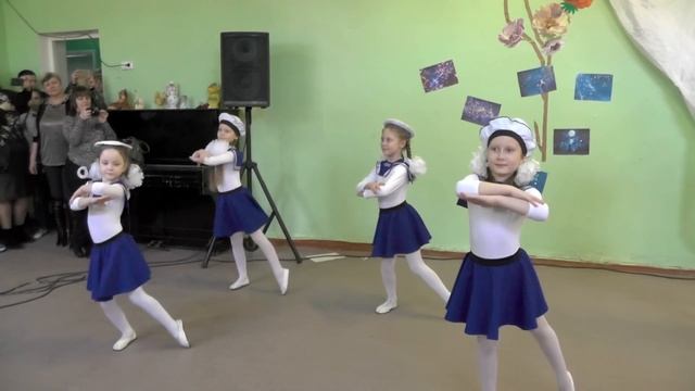 Детский Сад № 367 танец "Ты морячка - я моряк" 2017 год смотреть онлайн