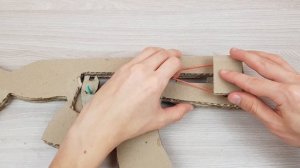 How to Make Cardboard Gun - Fortnite Nerf Scar Blaster Homemade