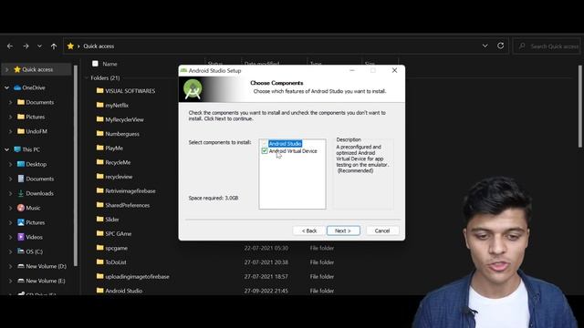How to install Android studio on windows 10/11 || ( Install JDK+SDK ) смотреть онлайн