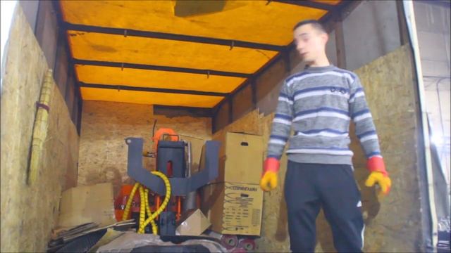 Отгрузка навеса УН 80Л для клиента из Казахстана от Бурспецтехники смотреть онлайн