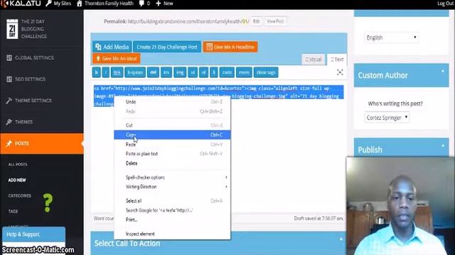 Turn any image into a clickable banner with Kalatu or Wordpress blog смотреть онлайн