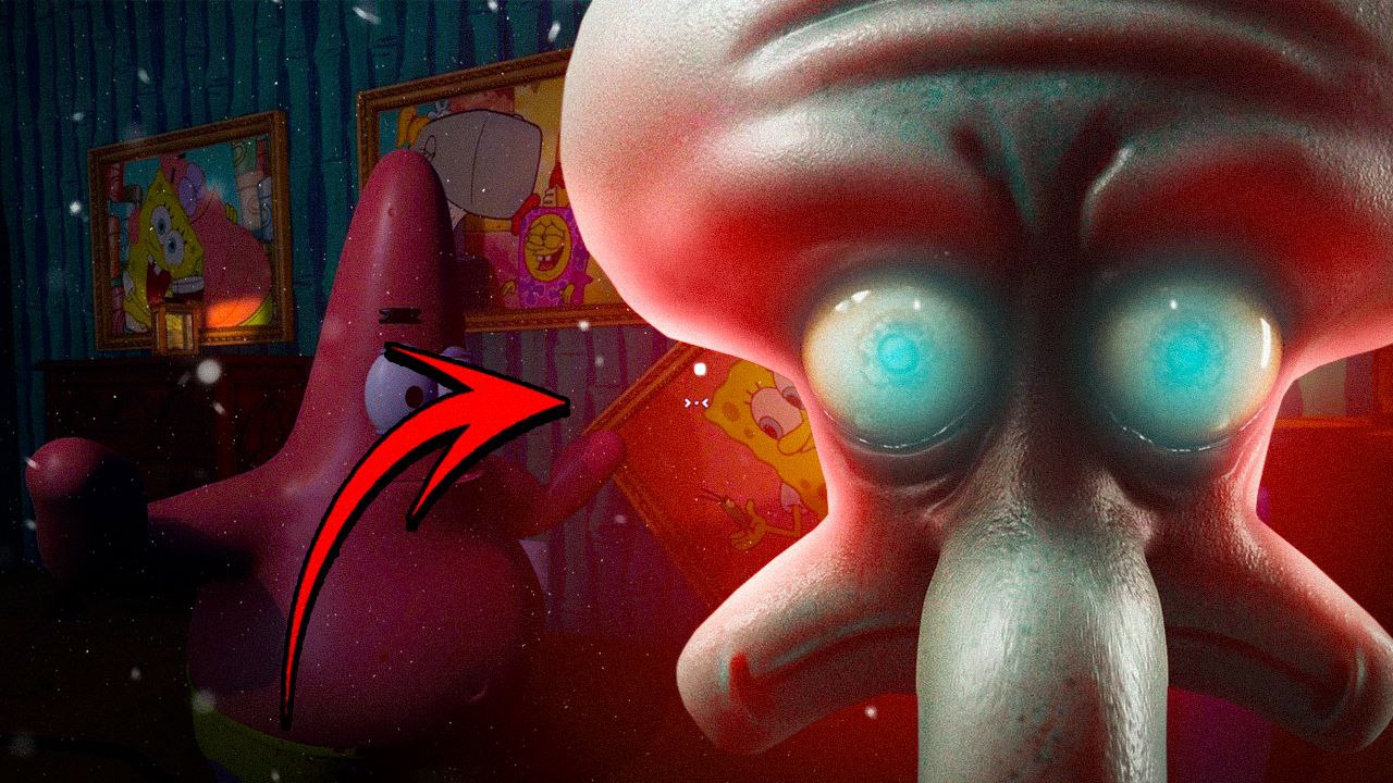 НИКОГДА НЕ ВЕРЬ СКВИДВАРДУ ! Sinister Squidward прохождение @LTG1