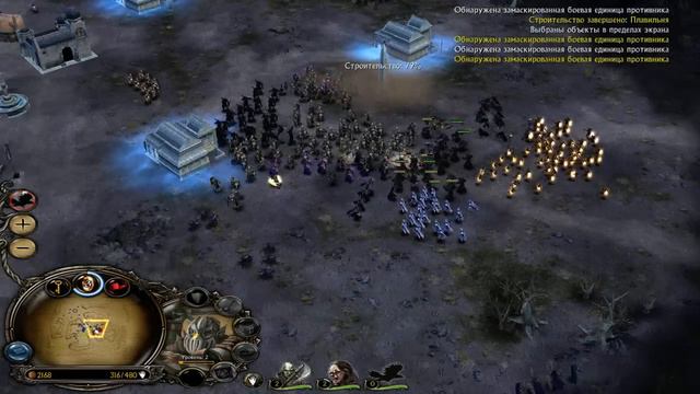 Играем с Ежом против Фортресса и Симанса ROTWK Ennorath mod смотреть онлайн