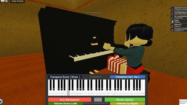 prom queen~roblox piano sheets [Check the pinned comment for the sheets] смотреть онлайн
