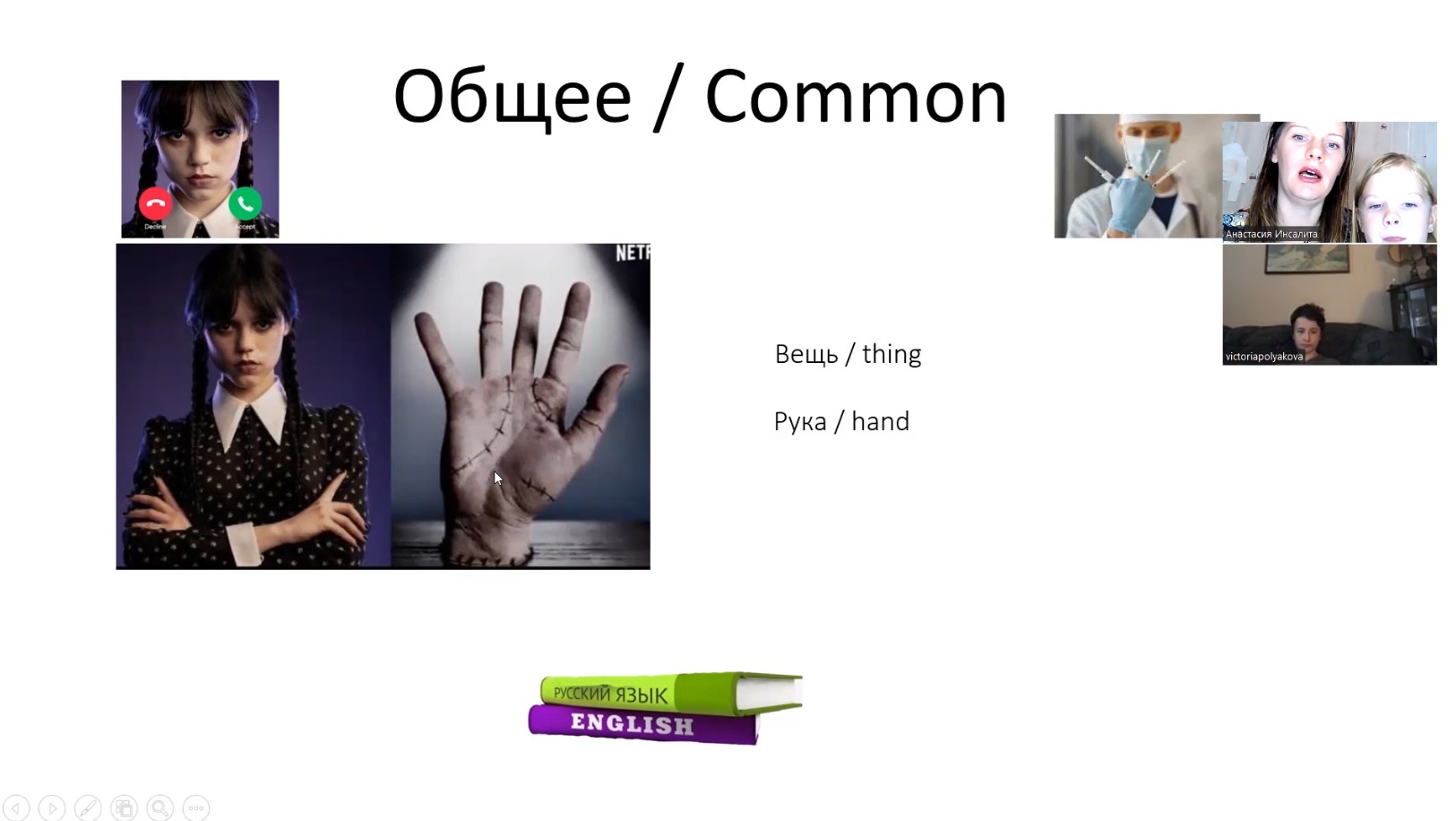 Английский язык Урок 2