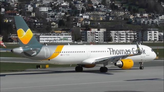 Incredible Plane Spotting At Innsbruck Airport | 23-03-19