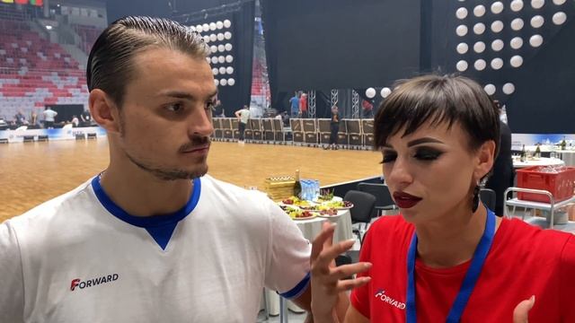 [ИНТЕРВЬЮ] Алдаев Антон - Полухина Наталья про любовь к бальным танцам смотреть онлайн