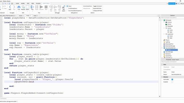 How to Store Multiple Values with Data Store - Roblox Studio Tutorial смотреть онлайн
