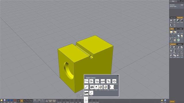 Moi 3D :: Custom UI Plugin with an OBJECT LIBRARY! смотреть онлайн