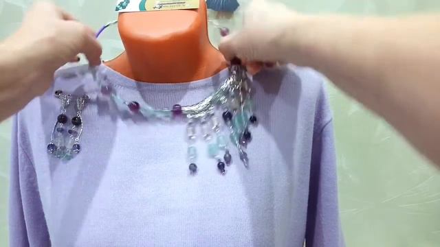 Новые украшения из флюорита,и маленькие доработки старого. смотреть онлайн