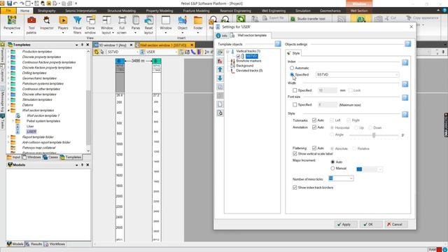 Введение в Petrel: Создание Шаблонов