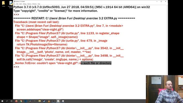 Python Boot Camp - Lesson 3.2A: Importing GIF Images to Turtle смотреть онлайн