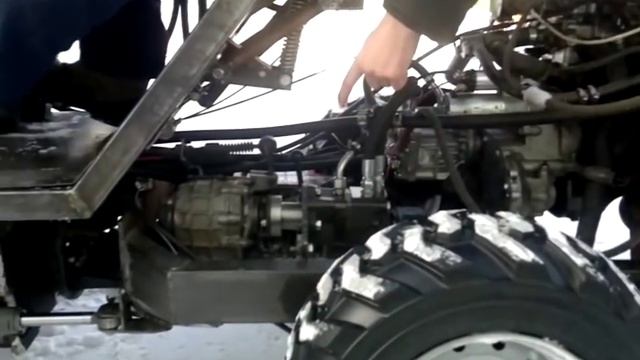 функциональный трактор-погрузчик ( педали управления ) смотреть онлайн