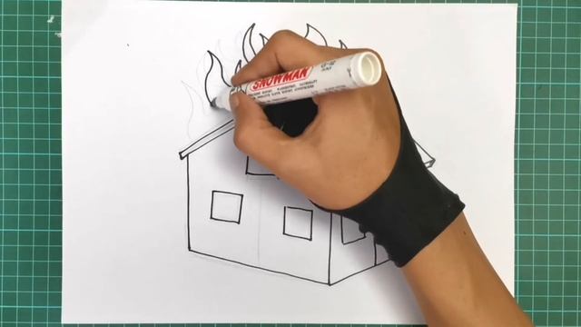How to Draw a Burning House Step by Step смотреть онлайн