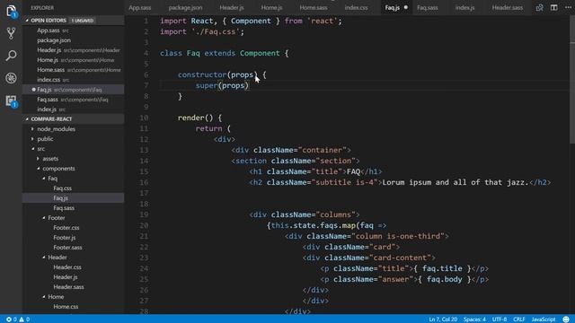 Angular vs Vue vs React js by Example 25 смотреть онлайн