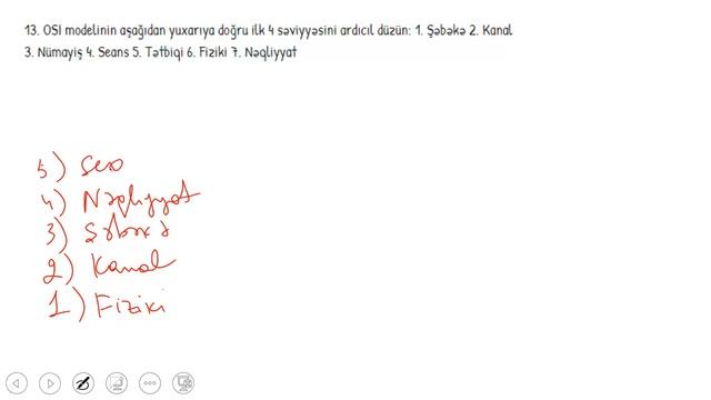 Quiz. Kompüter şəbəkələri(Lokal, Qlobal) смотреть онлайн