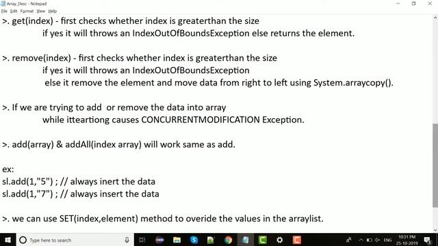 #DataStructures DataStructures|How ArrayList works internally|Concurrent Modification Exception смотреть онлайн