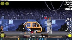 Angry Birds Rio (Custom Smugglers Den levels) gameplay