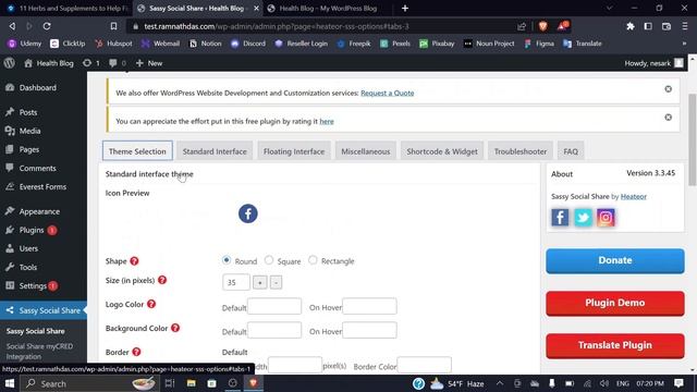 How to Add Social Share Buttons on WordPress | Add Social Media Share Buttons | Nesark смотреть онлайн