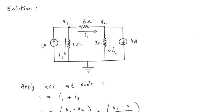 Obtain the node voltages in the circuit of Fig смотреть онлайн