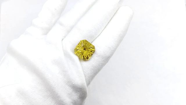 Ювелирные камни - цитрин, октагон фантазийный 16*16 мм смотреть онлайн