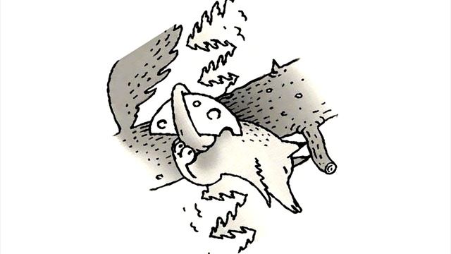 Ворона и Лисица (картинка перевертыш) смотреть онлайн