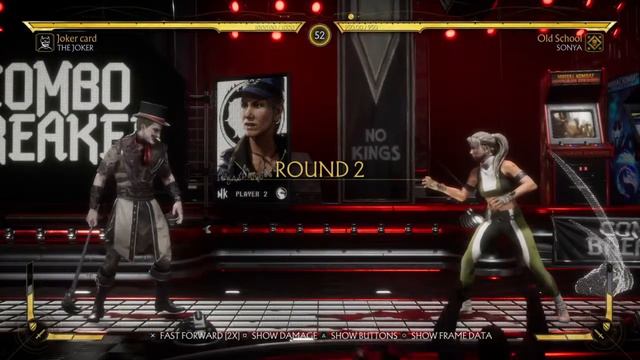 Mortal Kombat 11 Sonya Blade VS The Joker (White Breaker 1). смотреть онлайн