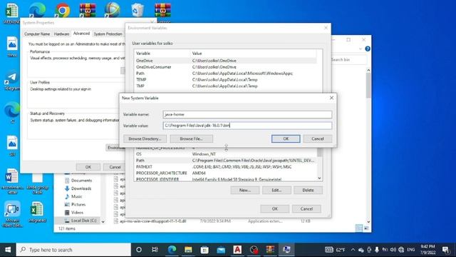 JAVA INSTALLATION AND ENVIROMENTVARIABLE смотреть онлайн