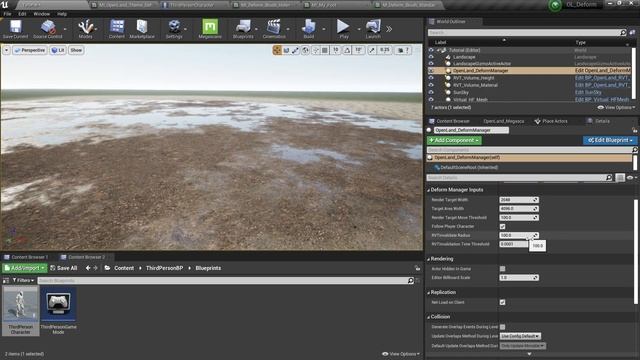 OpenLand Deform Toolkit for Unreal Engine HeightField Mesh Based Trails, Foot Paths, FX (UE5 Ready) смотреть онлайн
