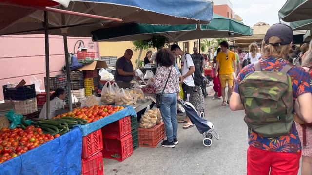 Рынок в Греции, остров Крит #рыноквгреции #островкрит смотреть онлайн