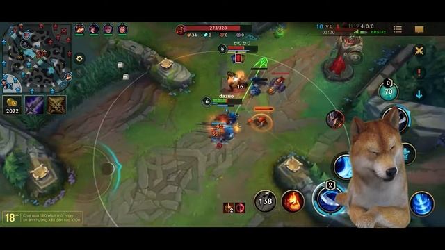 TEST LOL TỐC CHIẾN TRÊN VSMART ACTIVE 3 | CPU HELIO P60 TEST LOL WILD RIFT смотреть онлайн