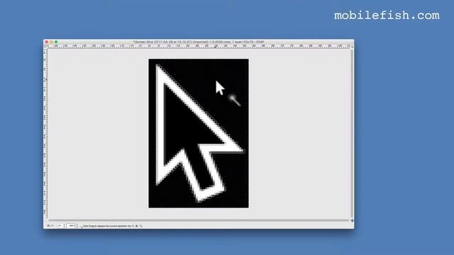 How to replace a background with transparency using the Gimp image editor смотреть онлайн