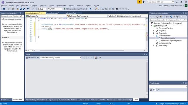 GUARDAR IMAGENES EN SQL SERVER (BYTES) DESDE UNA WEB FORM смотреть онлайн