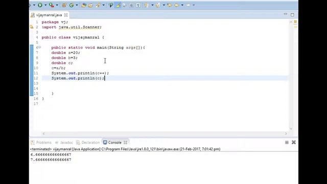 Java Tutorials #8 Math and Increment Operators ( हिन्दी) смотреть онлайн
