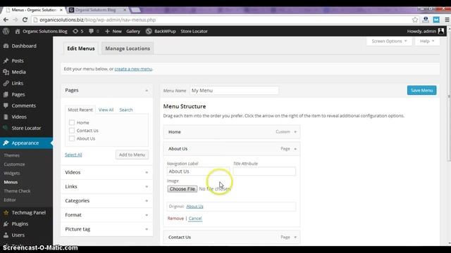 How to open wordpress menu in new tab/window смотреть онлайн