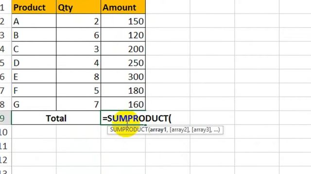 Grand Total Multiplication In Excel смотреть онлайн