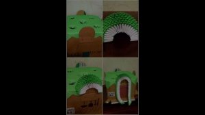 Модульное оригами. Храм. Мастер-класс.